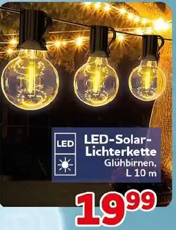 CENTERSHOP LED-Solar Lichterkette Angebot