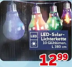 CENTERSHOP LED-Solar Lichterkette Angebot