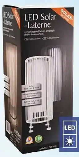 CENTERSHOP LED-Solar Laterne Angebot