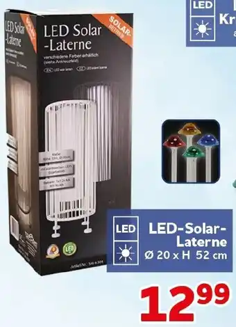 CENTERSHOP LED-Solar Laterne Angebot