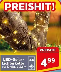 CENTERSHOP LED-Solar Lichterkette Angebot