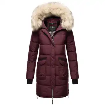 Netto Marken-Discount MARIKOO Damen Winter Parka Steppmantel mit Abnehmbarem Kunstfellkragen Chaskaa Angebot