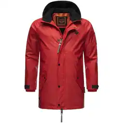 Netto Marken-Discount STONE HARBOUR Herren Regenjacke Gummierter Regenparka mit Fleece-Innenfutter Rihaa Angebot