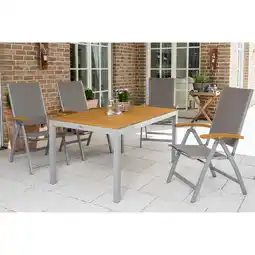 Netto Marken-Discount Merxx Naxos Set 5tlg. Tisch 150x90 cm Angebot