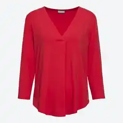 NKD Damen-Langarmshirt mit V-Ausschnitt Angebot