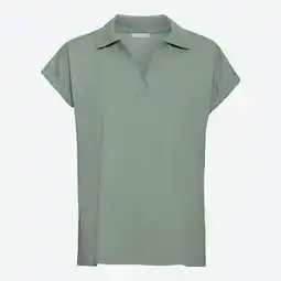 NKD Damen-Poloshirt mit V-Ausschnitt Angebot