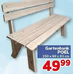 CENTERSHOP Gartenbank POEL Angebot