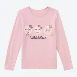 NKD Kinder-Mädchen-Langarmshirt mit Frontaufdruck Angebot