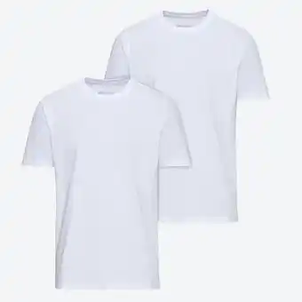 NKD Herren-T-Shirt mit Rundhalsausschnitt, 2er-Pack Angebot