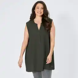 NKD Damen-Top mit V-Ausschnitt, große Größen Angebot