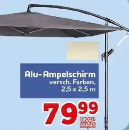 CENTERSHOP Alu-Ampelschirm Angebot