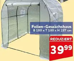 CENTERSHOP Folien-Gewächshaus Angebot