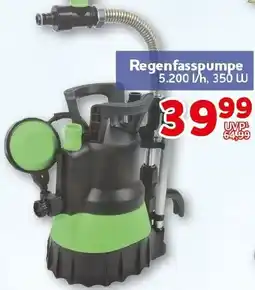 CENTERSHOP Regenfasspumpe Angebot