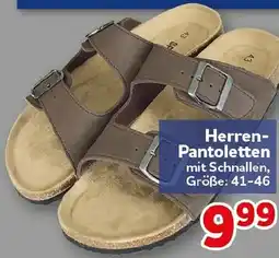 CENTERSHOP Herren Pantoletten Angebot
