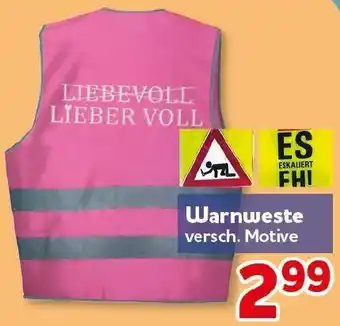 CENTERSHOP Warnweste Angebot