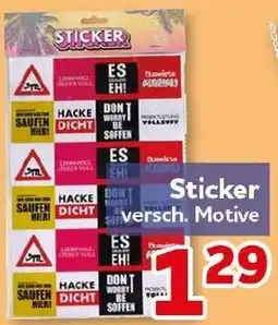 CENTERSHOP Sticker Angebot