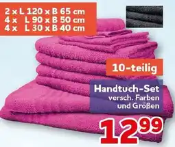 CENTERSHOP Handtuch-Set Angebot