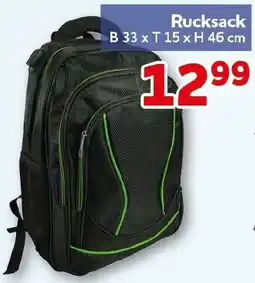 CENTERSHOP Rucksack Angebot