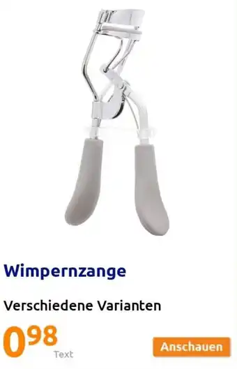 Action Wimpernzange Angebot