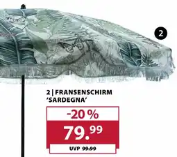 Dehner Fransenschirm 'sardegna' Angebot