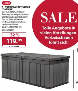 Dehner Keter aufbewahrungsbox 'darwin' Angebot