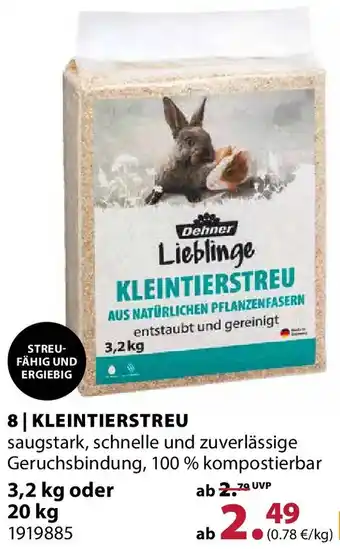 Dehner Dehner Lieblinge Kleintierstreu Angebot