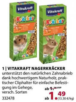 Dehner Vitakraft nagerkräcker Angebot