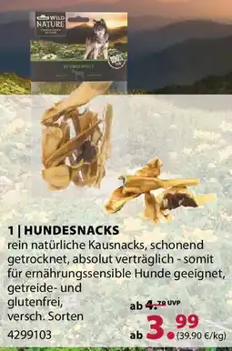 Dehner Dehner wild nature hundesnacks Angebot