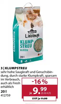Dehner Dehner lieblinge klumpstreu Angebot