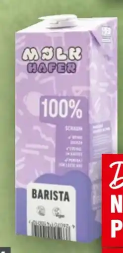 Handelshof Mølk Haferdrink Barista Vegan Angebot