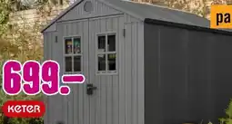 Hornbach Keter Kunststoff-Gartenhaus Darwin Angebot