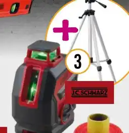 Hornbach JC Schwarz 360°-Kreuzlinienlaser Profi Angebot