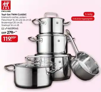 ZWILLING Topf-Set TWIN CLASSIC
