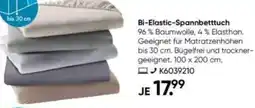 Galeria GALERIA essentials Bi-Elastic-Spannbetttuch Angebot