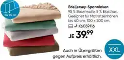 Galeria GALERIA home Edeljersey-Spannlaken Angebot
