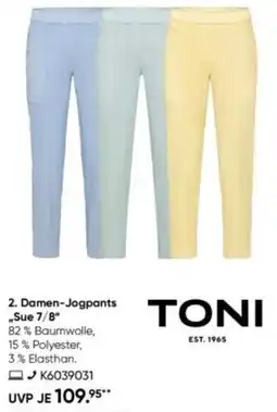 Galeria TONI Damen-Jogpants Sue 7/8 Angebot