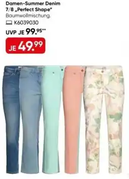 Galeria TONI Damen-Summer Denim 7/8 Perfect Shape Angebot