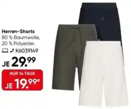 Galeria TOM TAILOR Herren-Shorts Angebot