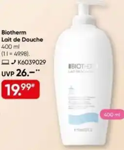 Galeria Biotherm Lait de Douche Angebot