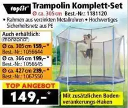 Norma topfit Trampolin Komplett-Set Angebot