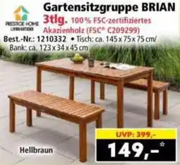 Norma Gartensitzgruppe BRIAN 3tlg. Angebot