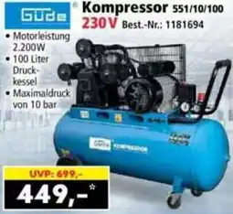 Norma Güde Kompressor 230 V Angebot