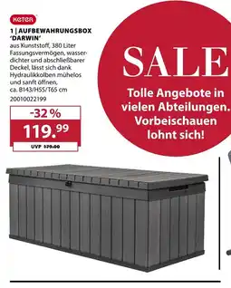 Dehner Keter aufbewahrungsbox darwin Angebot