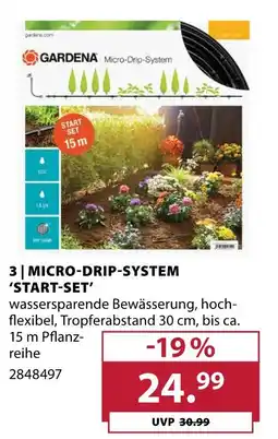 Dehner Gardena micro-drip-system ‘start-set’ Angebot