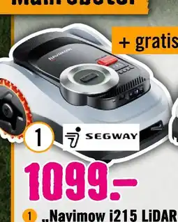 Hornbach Navimow i215 lidar Angebot