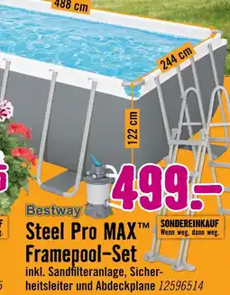 Hornbach Bestway steel pro max framepool-set Angebot