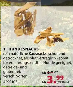 Dehner Hundesnacks Angebot