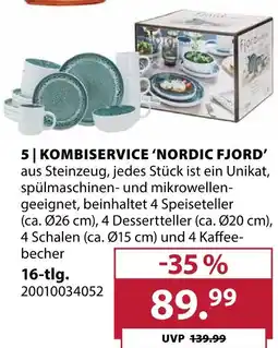 Dehner Kombiservice ‘nordic fjord’ Angebot