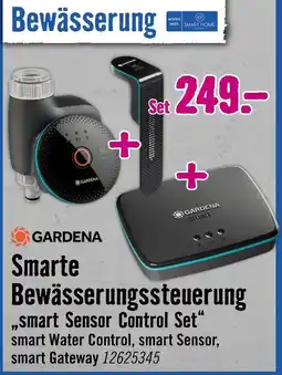 Hornbach Gardena smarte bewässerungssteuerung „smart sensor control set“ Angebot