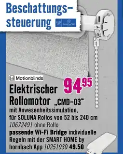 Hornbach Motionblinds elektrischer rollomotor „cmd-03“ Angebot